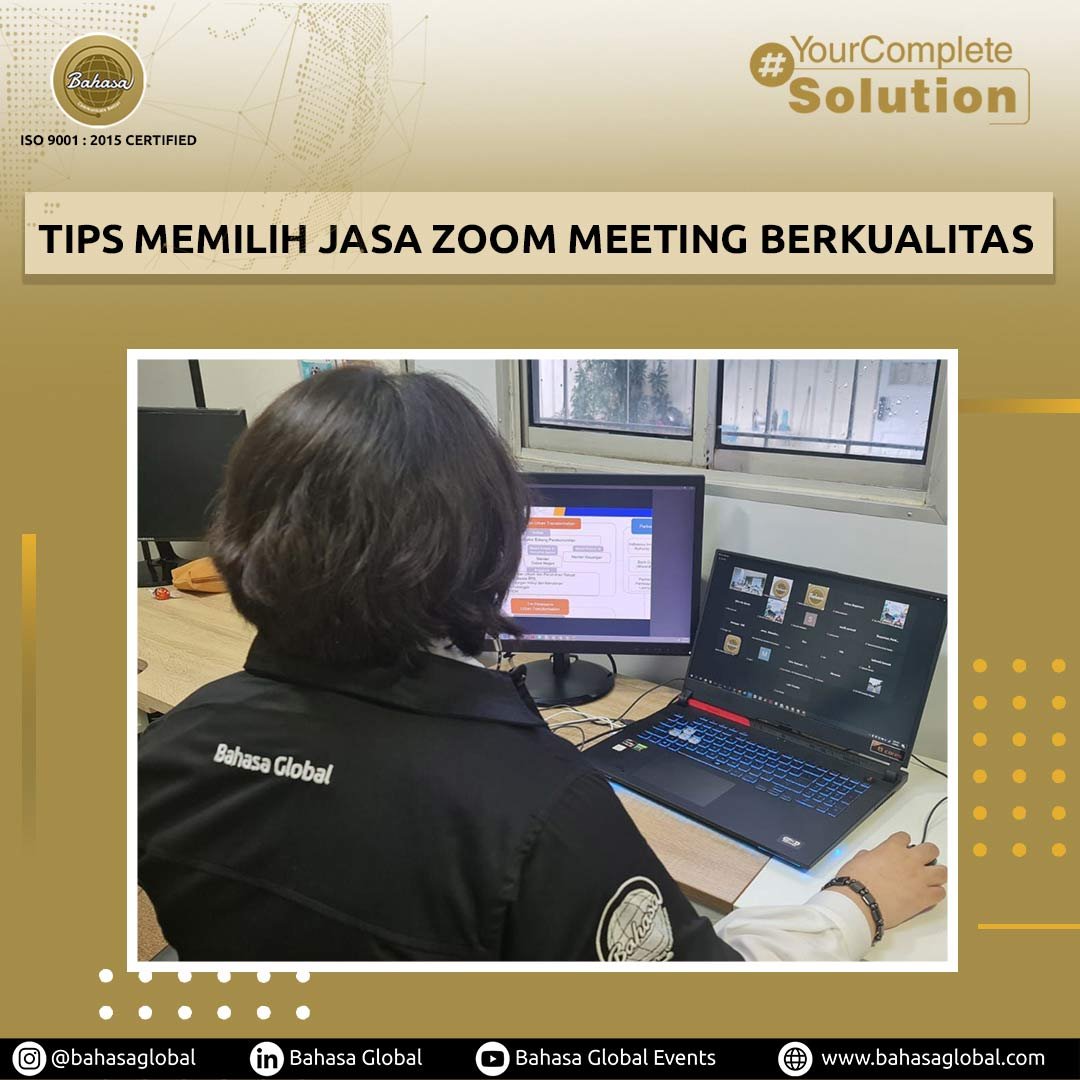 Tips Memilih Jasa Zoom Meeting Berkualitas
