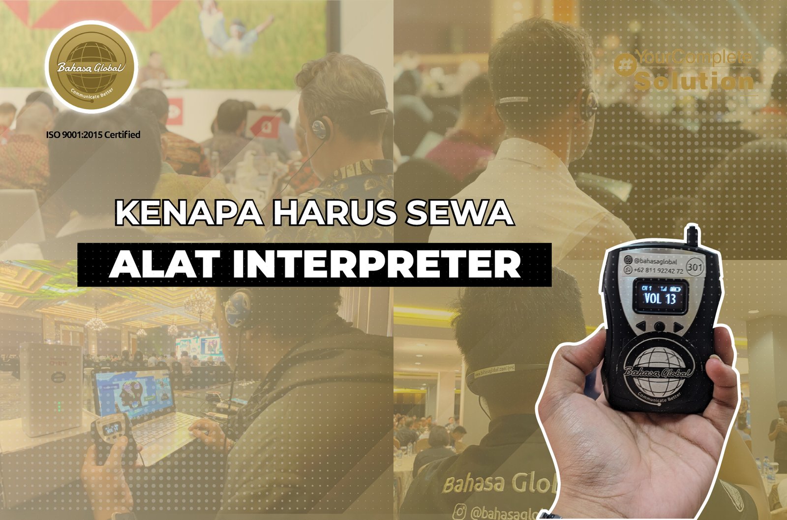 Sewa Alat Interpreter – Berapa Biayanya? Kenapa Harus Sewa?