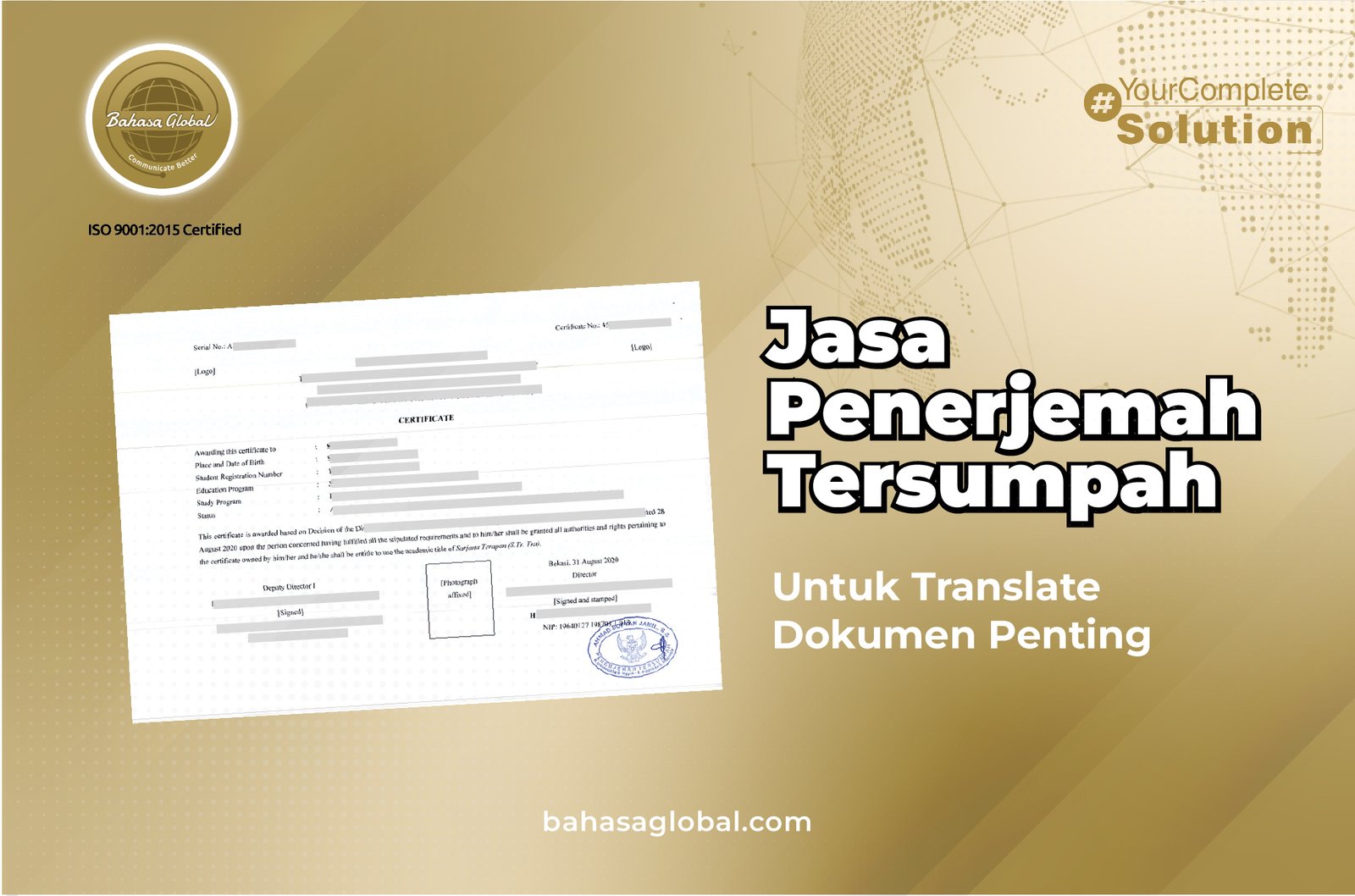 Jasa Penerjemah Tersumpah Untuk Translate Dokumen Penting